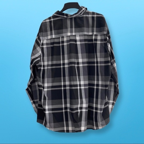 Swiss Cross Long Sleeve Button Down Shirt - Picture 2 of 2